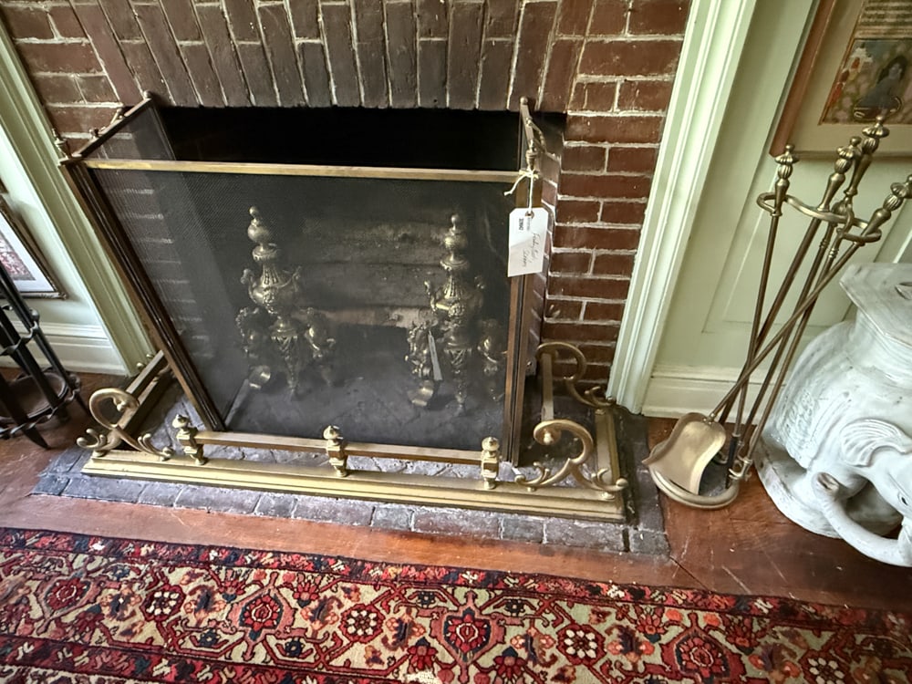 Fire Fender, Screen, and Tools (1 of 3)