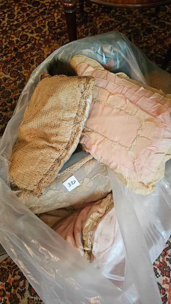 Group of Assorted Upholstered Pillows (1 of 3)