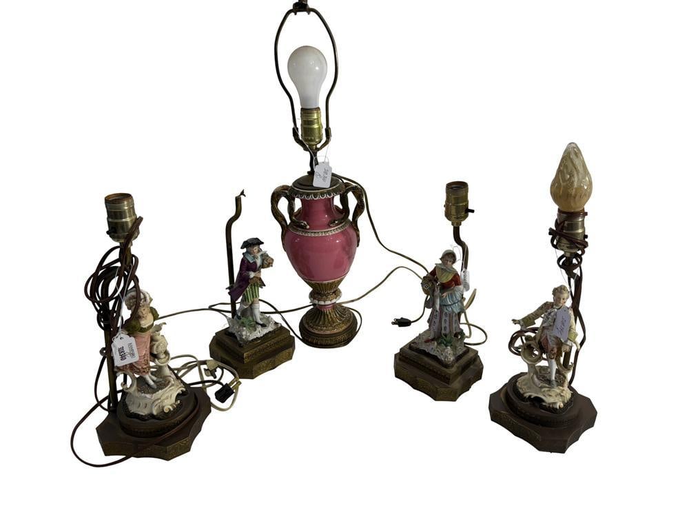 Assorted Ceramic Lamps (1 of 2)