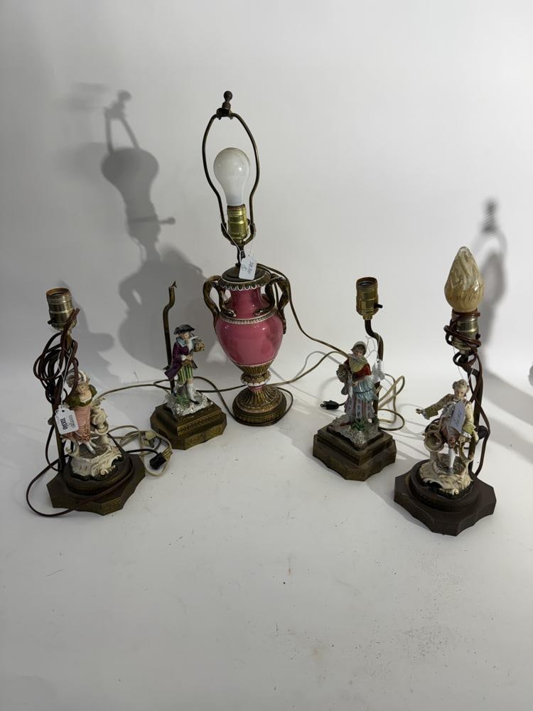 Assorted Ceramic Lamps - 2