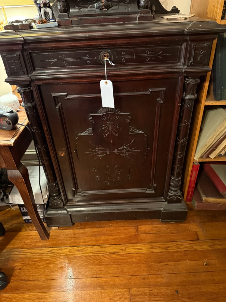 Eastlake-Style Music Cabinet (1 of 2)