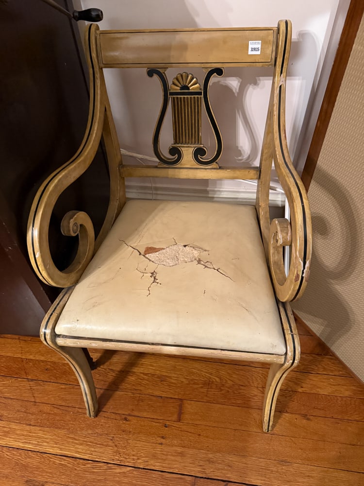 Chair with Lyre Back (1 of 2)