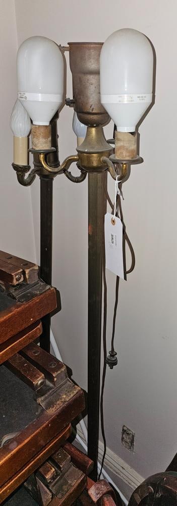 Two Floor Lamps: Two floor lamps. NOTE: Item to be picked up at 62 East 80th St., New York, NY. Deadline for pick-up is July 31st. Please call our front desk at 978-927-2223 to schedule pick-up.