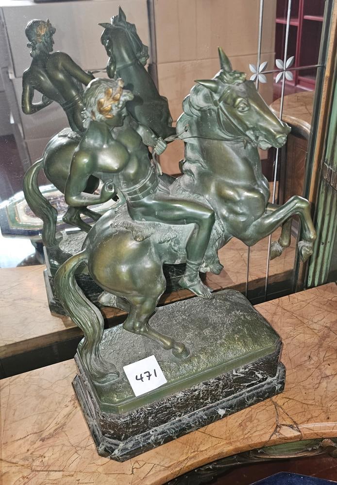 Rudolf Kuchler, Rider on Rearing Horse, Bronze (1 of 1)