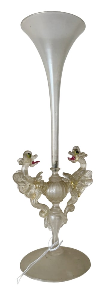 Venetian Italian Blown Glass Stemware (1 of 2)