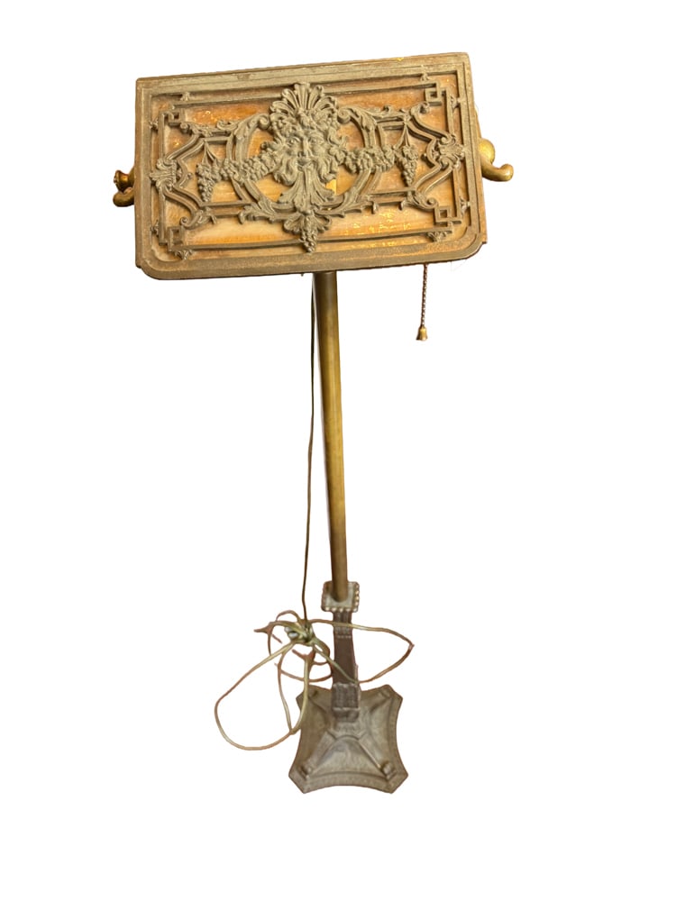 Antique Brass Floor Lamp (1 of 3)