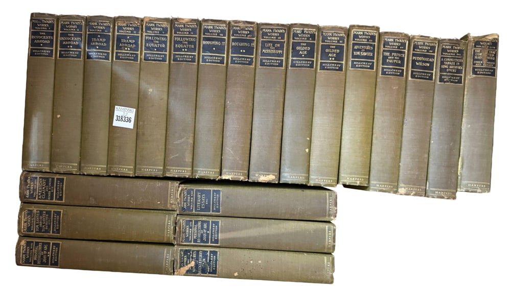 Mark Twain's Works, Hillcrest Edition, (22) Volumes (1 of 1)