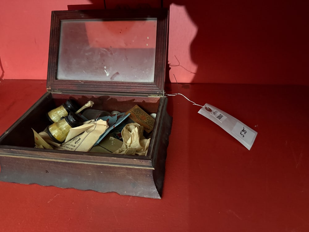 Assorted Knives, Horns, Box, Opera Glasses: Assorted knives, horns, box, opera glasses. NOTE: Item to be picked up at 64 East 80th St., New York, NY. Deadline for pick-up is July 31st. Please call our front desk at 978-927-2223 to schedule