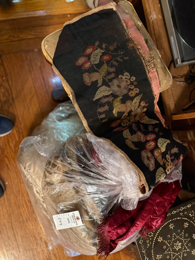 Old Pillows and Fabric: Old pillows and fabric. NOTE: Item to be picked up at 64 East 80th St., New York, NY. Deadline for pick-up is July 31st. Please call our front desk at 978-927-2223 to schedule pick-up.