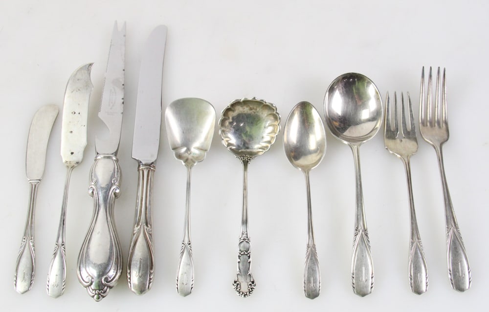 Assorted Silver Flatware - 7