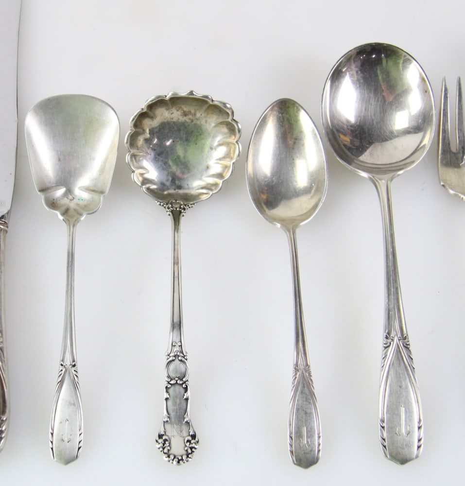 Assorted Silver Flatware - 9