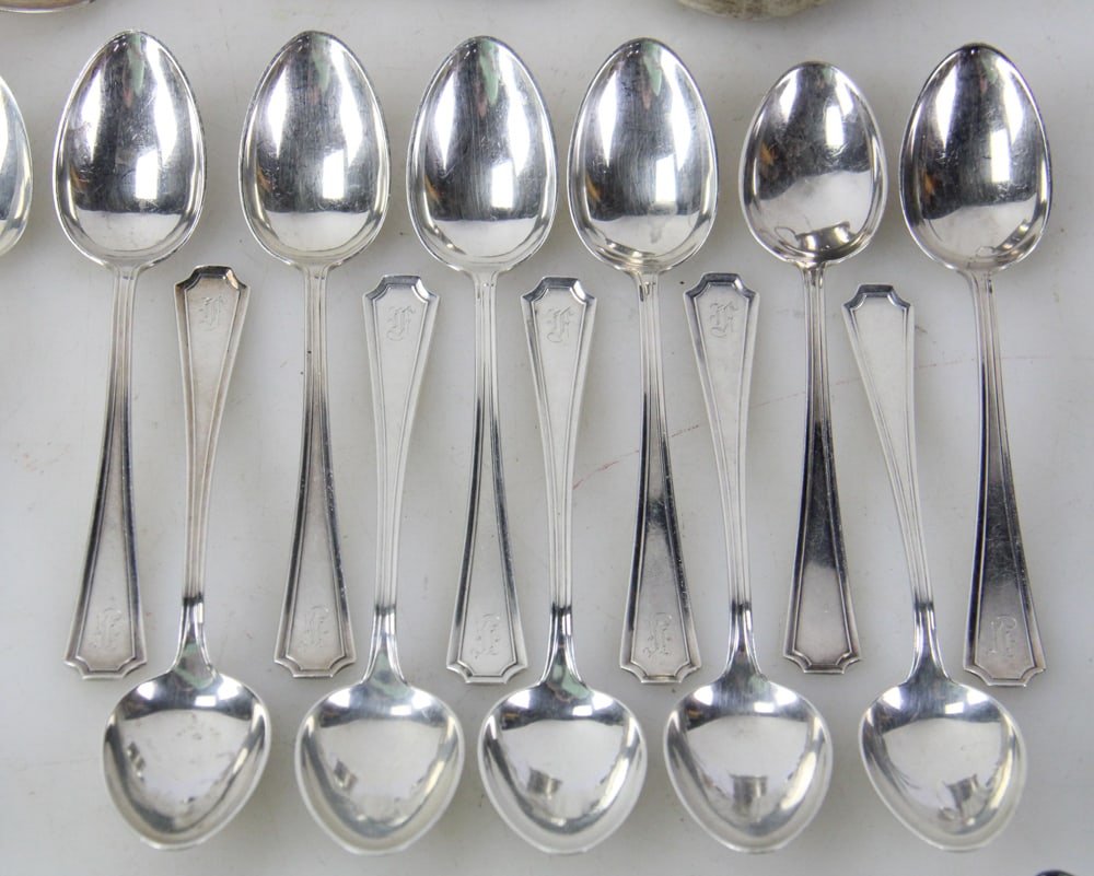 Assorted Sterling Flatware and Child's Cup - 5