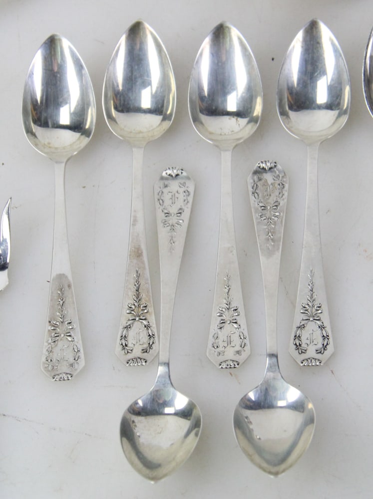 Assorted Sterling Flatware and Child's Cup - 6