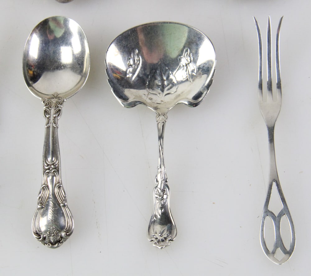 Assorted Sterling Flatware and Child's Cup - 7