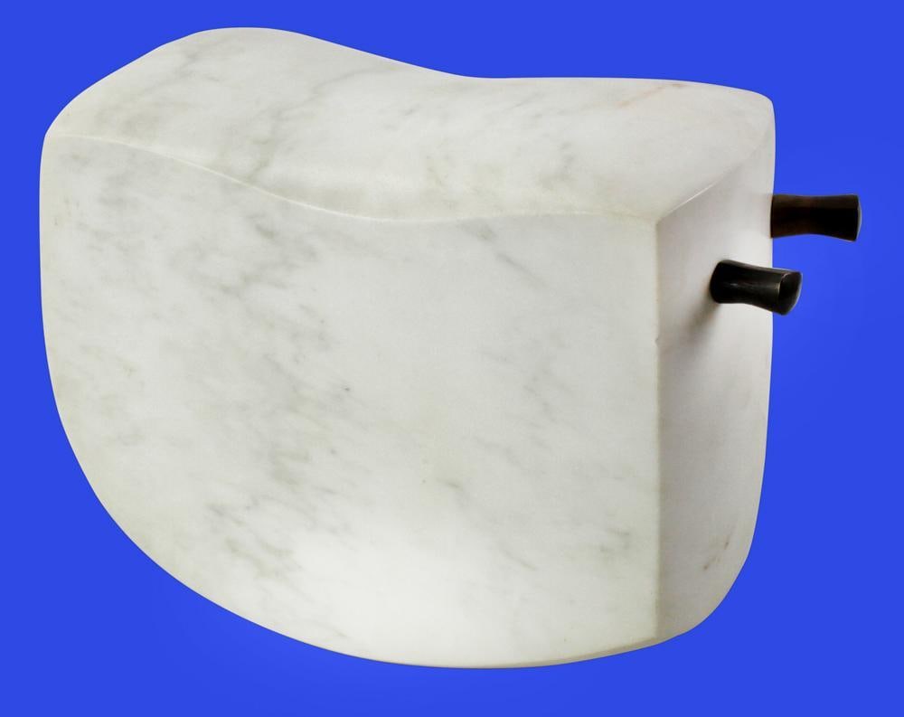 John Heric Marble Sculpture, Prayer Stone (1 of 11)