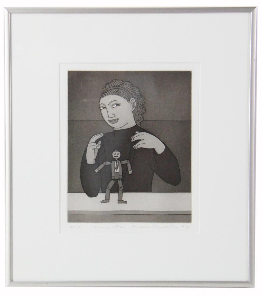 Andrew Stevovich, "Marionette", Etching and Aquatint (1 of 8)