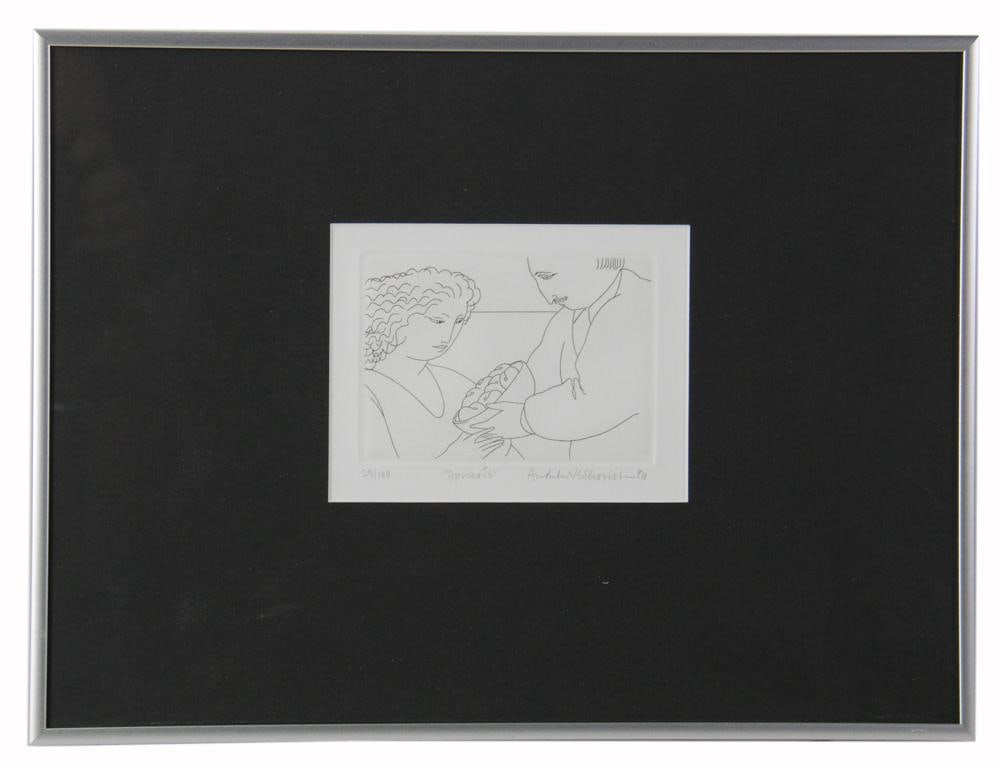 Andrew Stevovich, "Apricots", Etching and Aquatint (1 of 8)