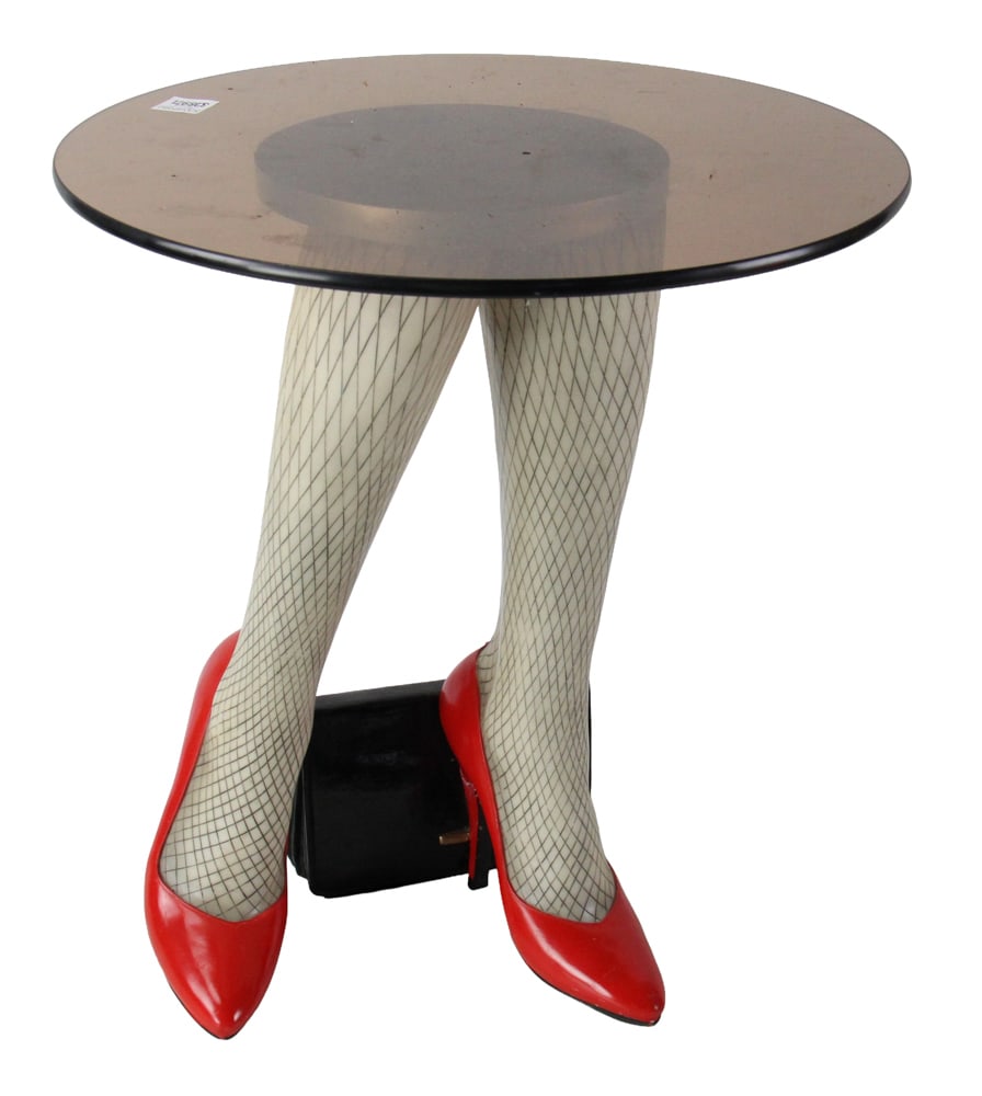 Marilyn Monroe Red Shoes Table (1 of 6)