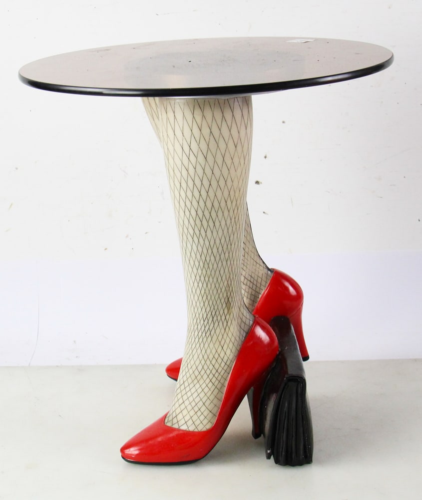 Marilyn Monroe Red Shoes Table - 4