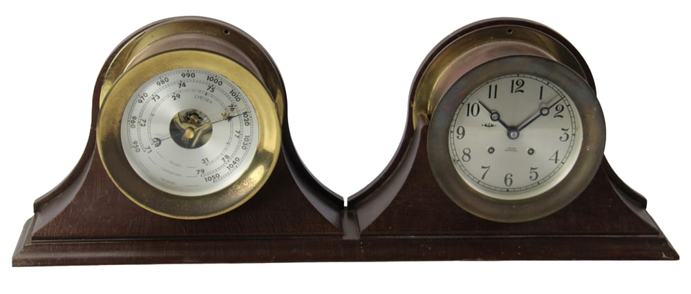 Chelsea Clock and Barometer in Stand (1 of 7)