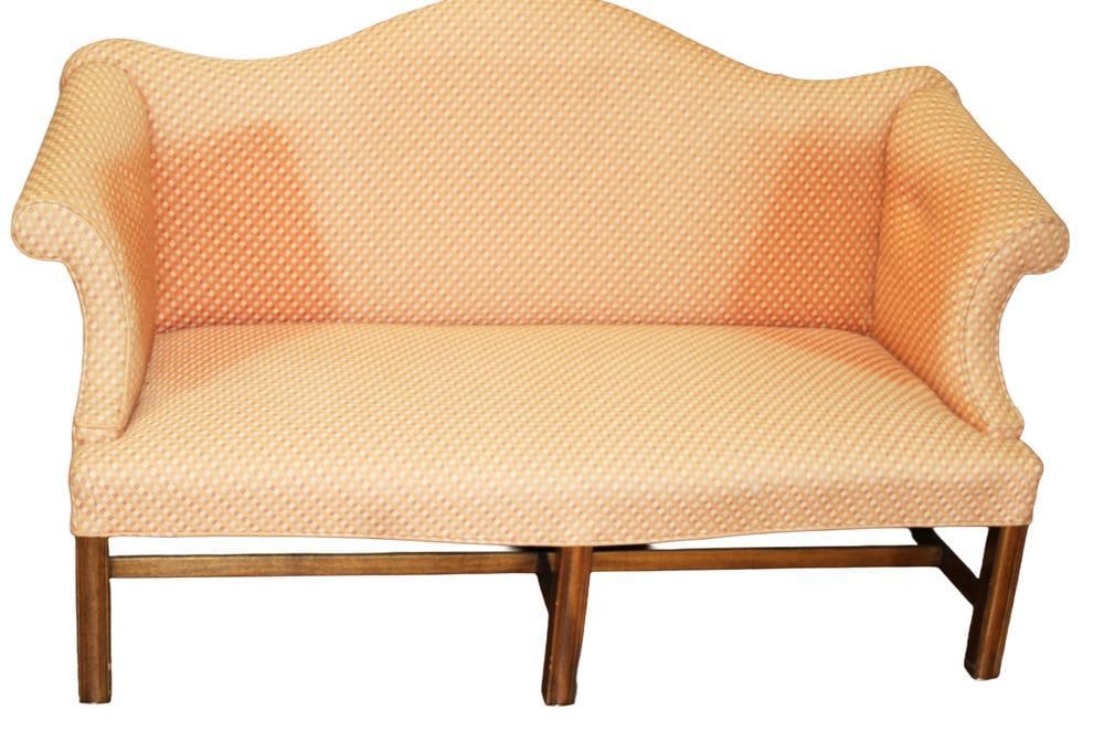 Chippendale-style Upholstered Sofa (1 of 9)
