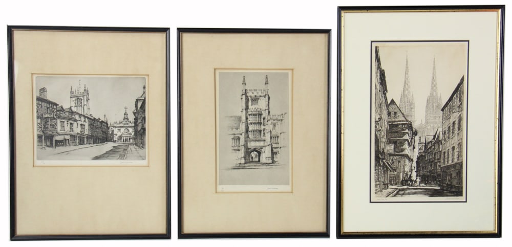 Three Etchings by Samuel Chamberlain (1 of 14)