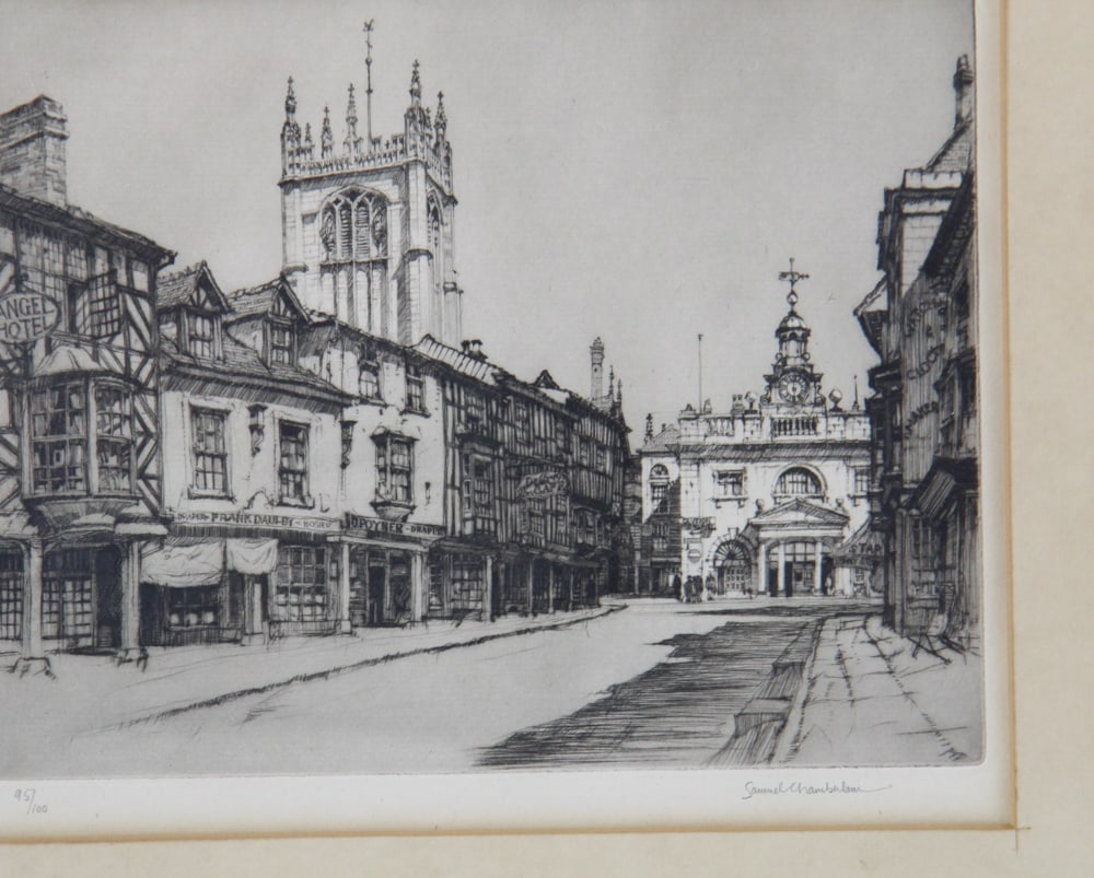 Three Etchings by Samuel Chamberlain - 5