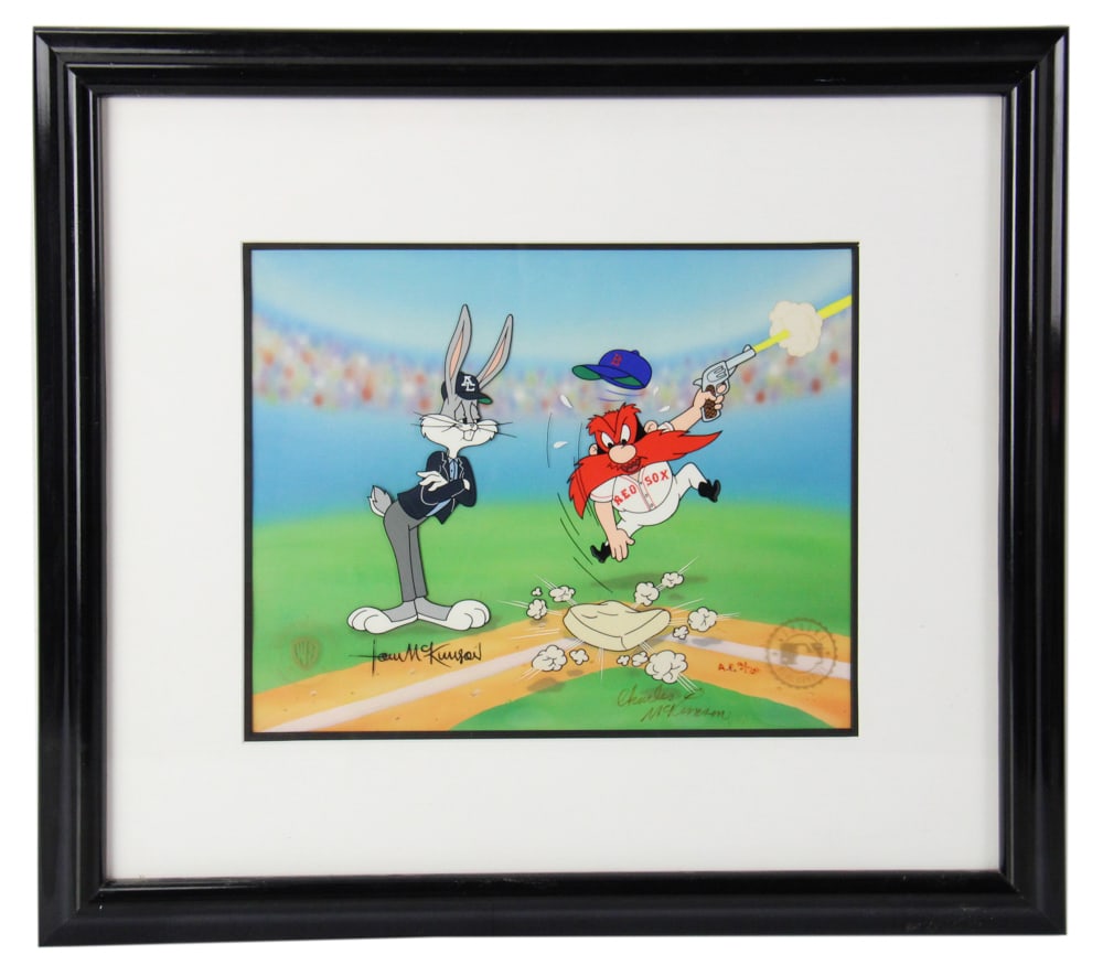Warner Bros. Ltd Edition Animation Cel, "Red Hot" Red Sox (1 of 15)