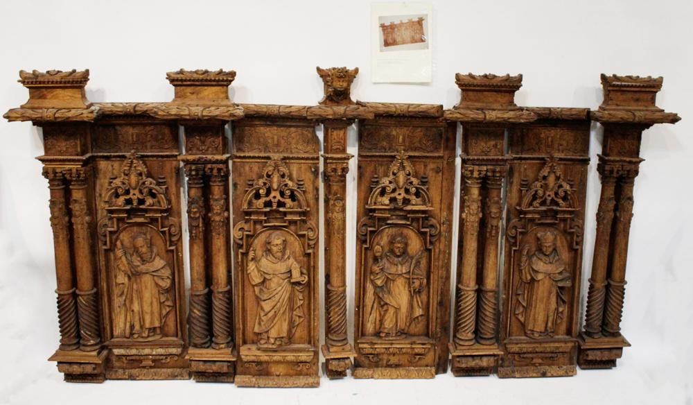 Peruvian Ornate Hand-Carved Wood Pulpit (1 of 19)