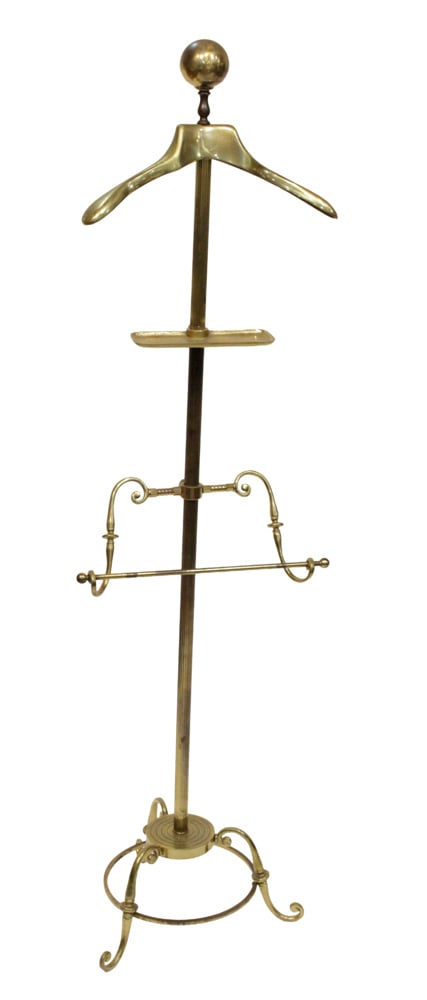 French-traditional Style Brass Gentleman's Valet (1 of 8)