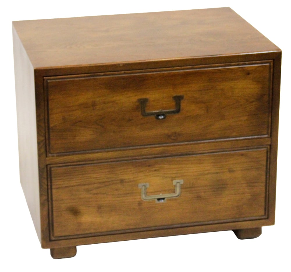 20thC Artefacts Two-Drawer Chest (1 of 8)