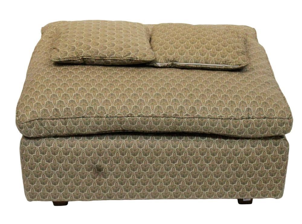 Ottoman with Matching Pillows (1 of 8)