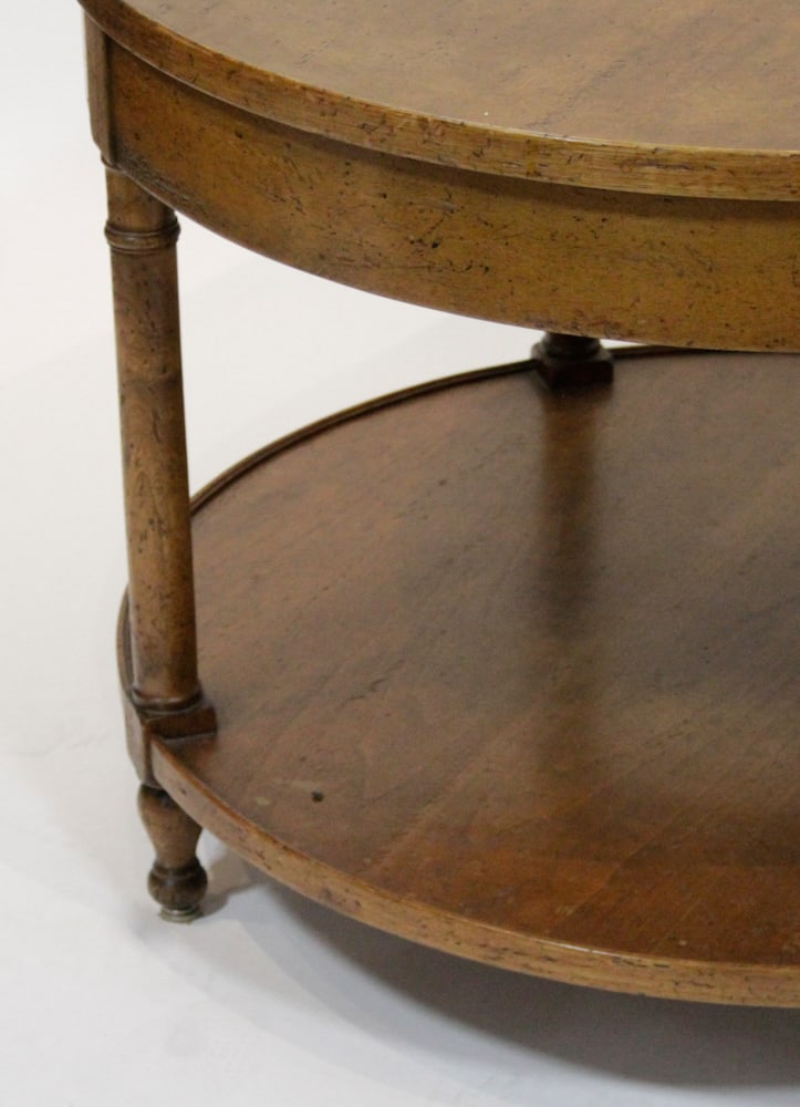 Custom Round Side Table, Don Ruseau - 4