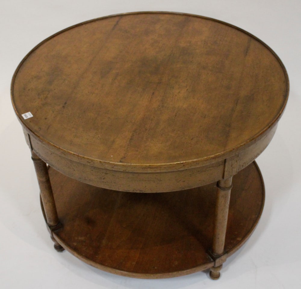 Custom Round Side Table, Don Ruseau - 5