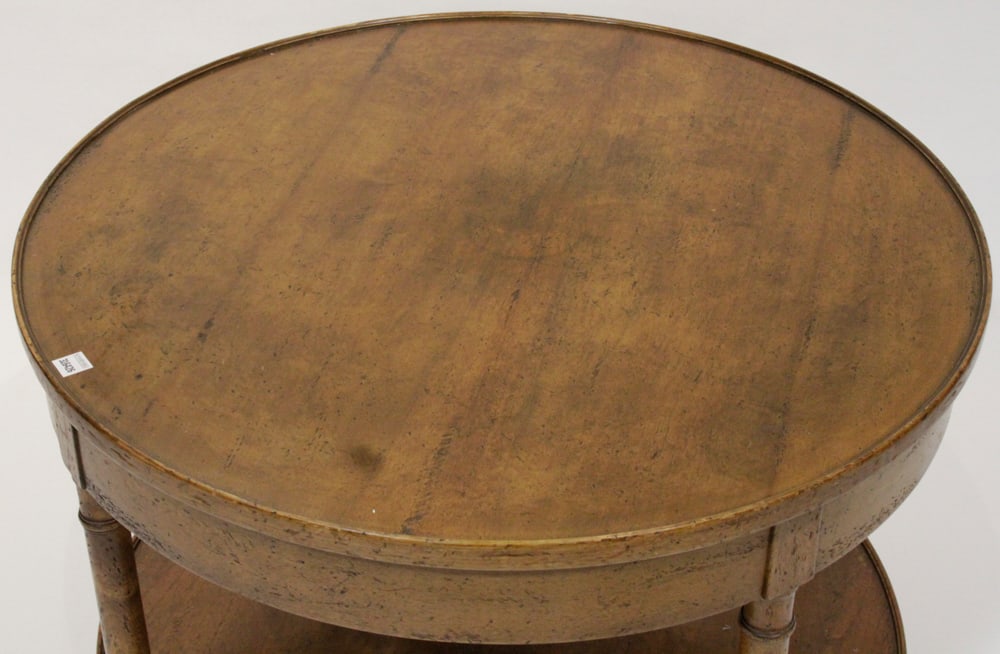 Custom Round Side Table, Don Ruseau - 6