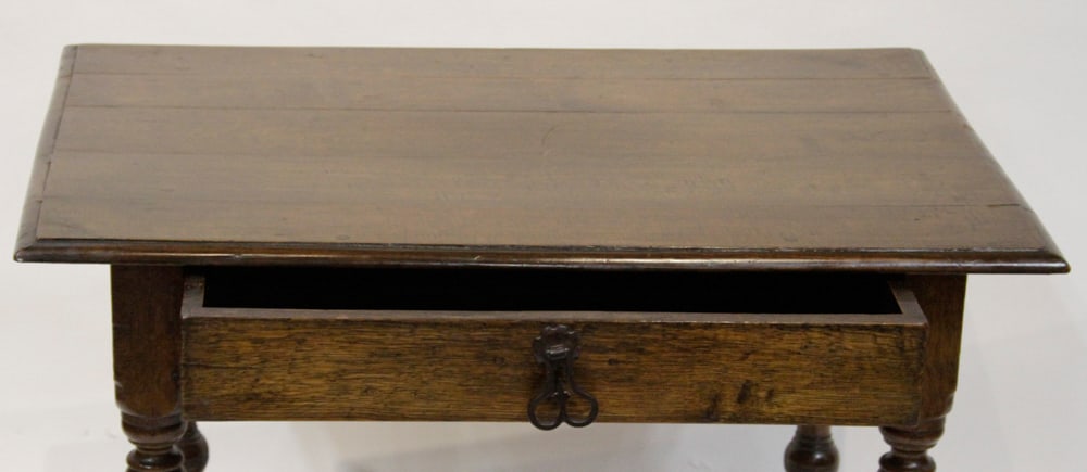 18thC Style Continental Provincial Side Table - 2