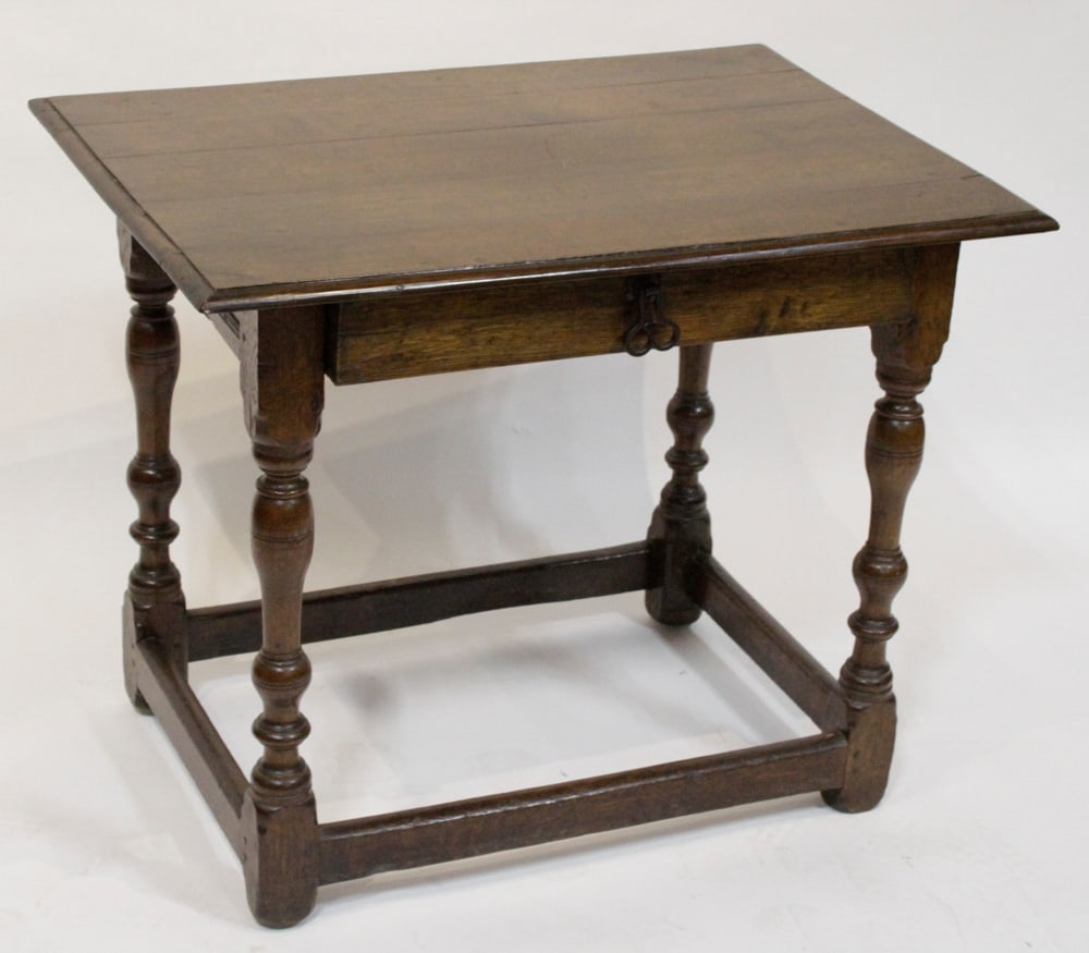 18thC Style Continental Provincial Side Table - 7