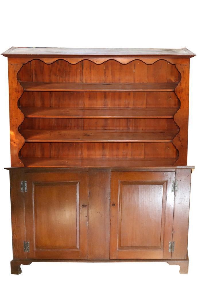 Early American Pine Cupboard (1 of 8)