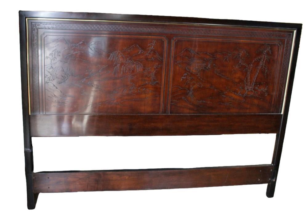 Drexel Heritage Chinese Style Headboard (1 of 1)