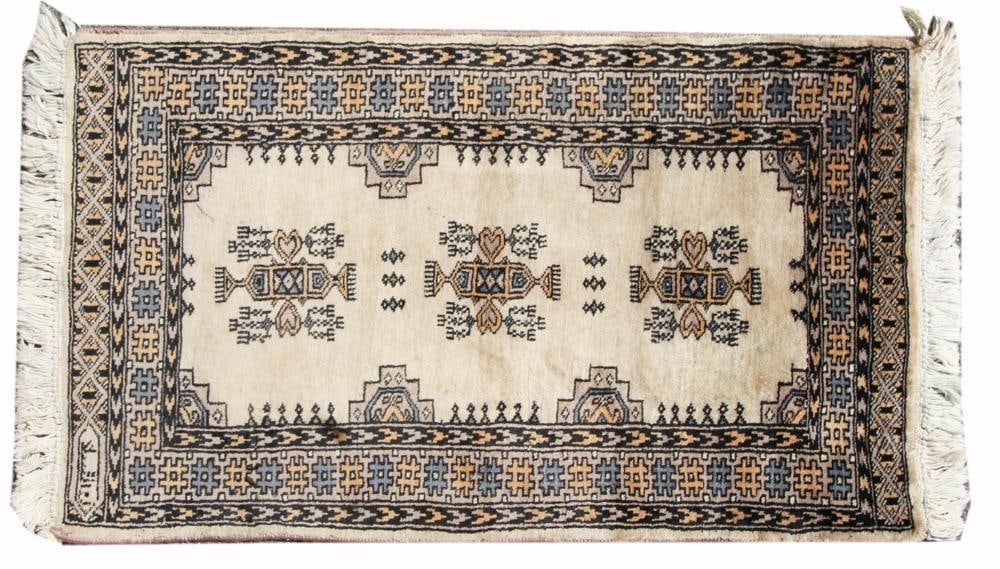 Handmade Wool Bokhara Runner (1 of 5)