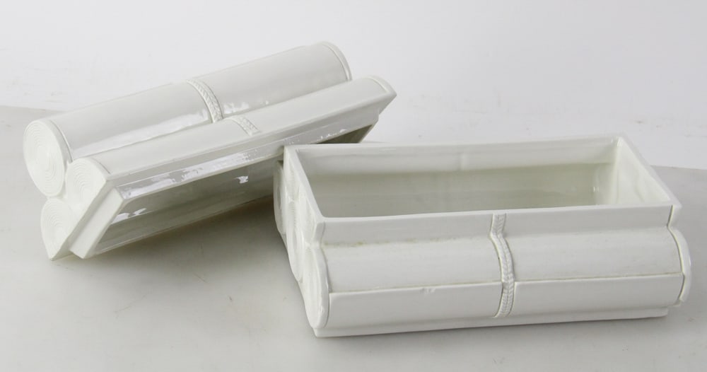 Ceramic Boxes Attributed to Borghese, Italy - 4