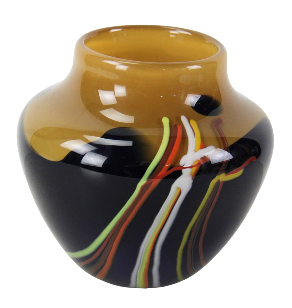 Ken Ostrow Contemporary Blown Glass Vase (1 of 9)