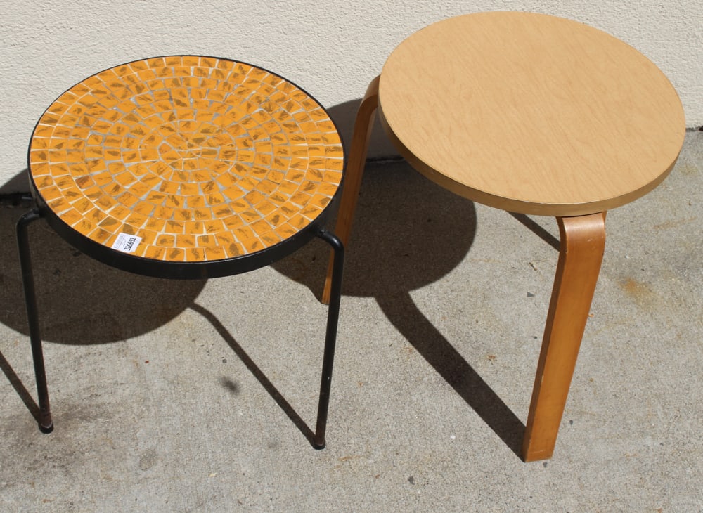Two Modern tables - 6