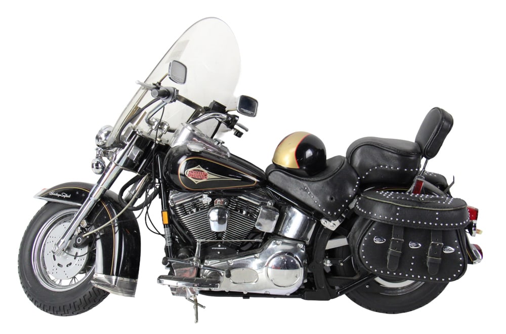 Harley Davidson Motorcycle Model: Harley Davidson motorcycle model, 18" L. Provenance: New York estate.