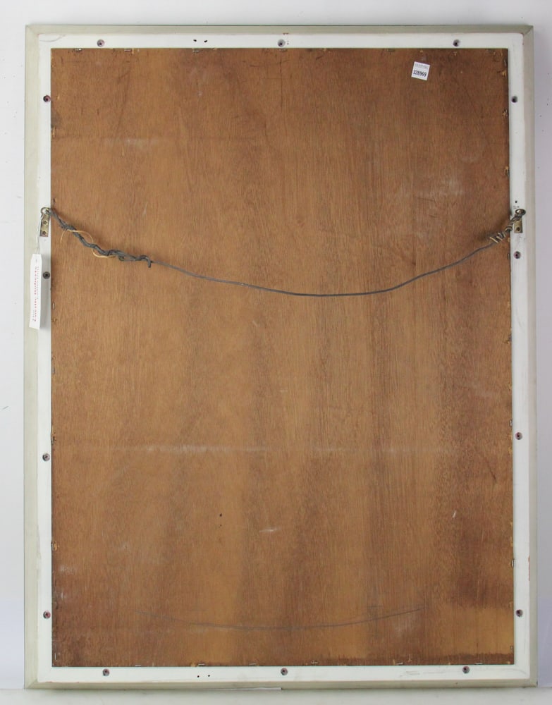 Green Painted Mirror - 5