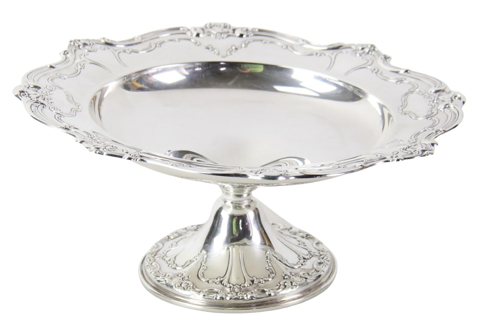 Gorham Weighted Sterling Center Compote (1 of 8)