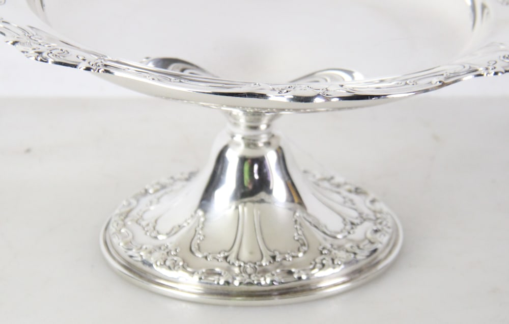 Gorham Weighted Sterling Center Compote - 3