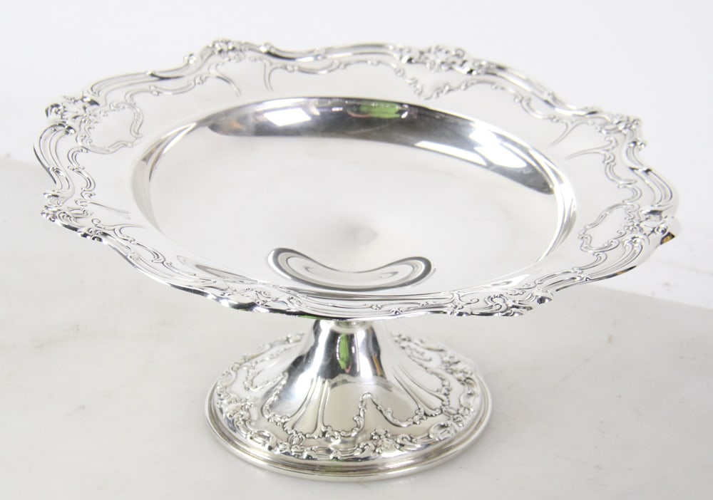 Gorham Weighted Sterling Center Compote - 4