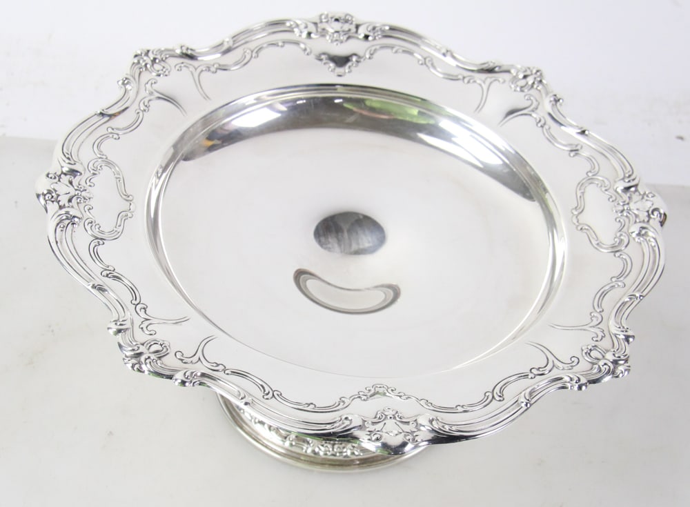 Gorham Weighted Sterling Center Compote - 5