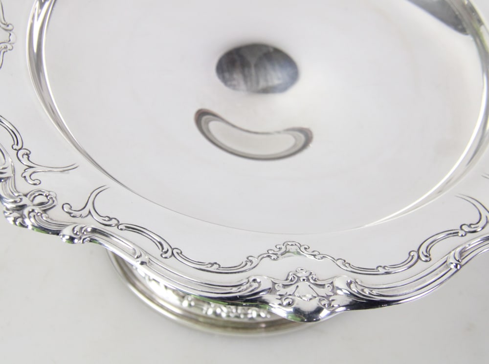 Gorham Weighted Sterling Center Compote - 6